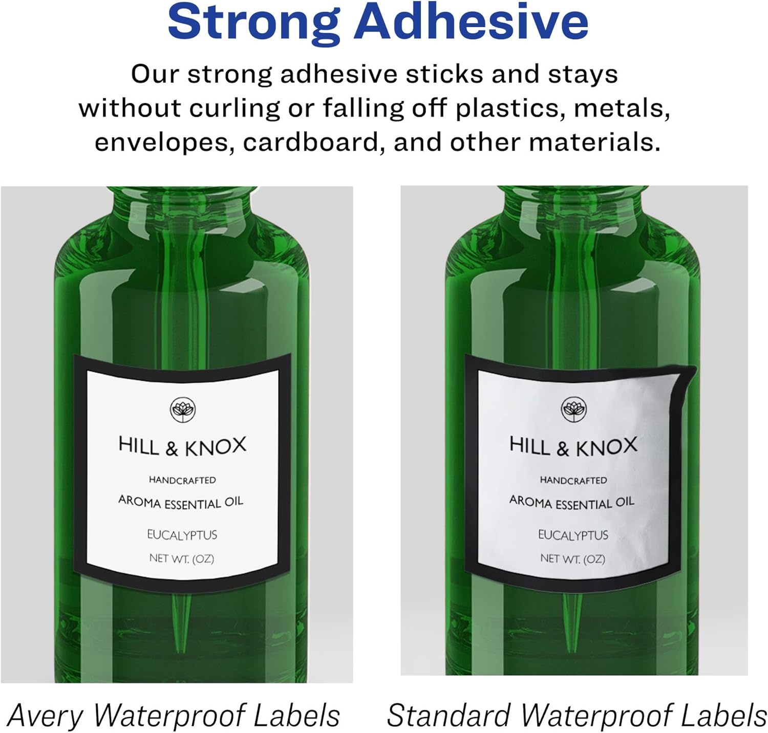 image:imageAvery Printable Durable White Square Labels Sure Feed Technology 1 x 1 PrinttotheEdge Waterproof Labels Laser amp PigmentBased Inkjet Compatible 480 Total2 400 labels