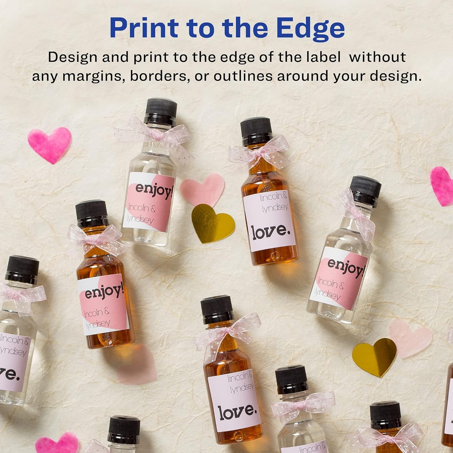 image:imageAvery Printable Durable White Square Labels Sure Feed Technology 1 x 1 PrinttotheEdge Waterproof Labels Laser amp PigmentBased Inkjet Compatible 480 Total2 400 labels