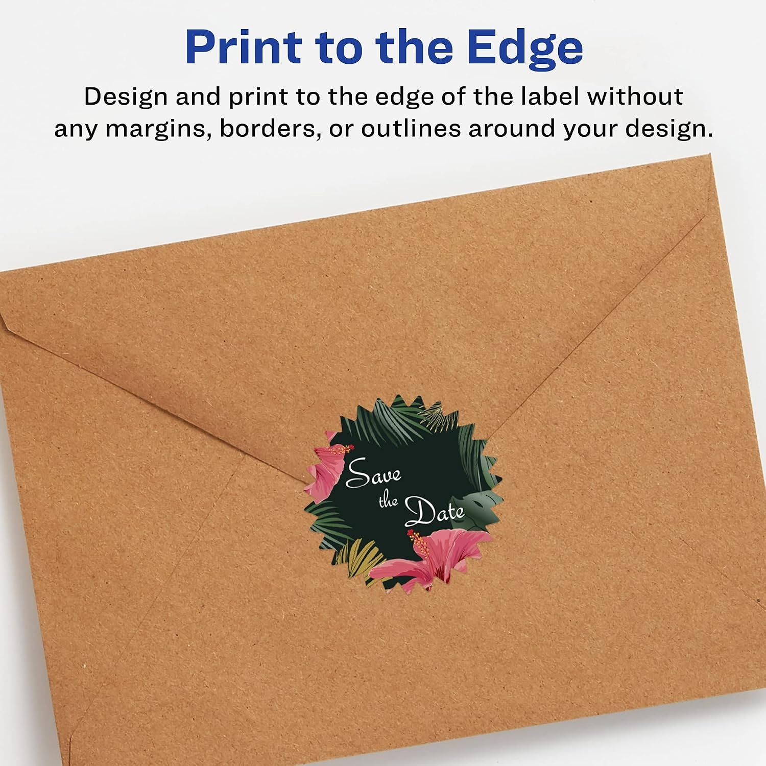 image:imageAvery Printable Durable White Starburst Labels Sure Feed Technology 1 PrinttotheEdge Waterproof Labels Laser amp PigmentBased Inkjet Compatible 480 Total480 labels