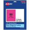 800 labels