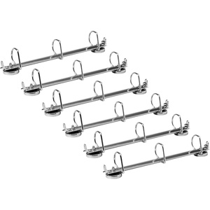 Avery Magnetic Hanging Binder Rings, 1.5 Inch Slant Rings, 3 Ring Binder Mechanism (77715)(6 Pack)