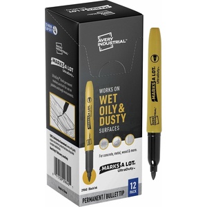 Marks-A-Lot, AVE29840, UltraDuty Permanent Markers, 12 / Carton