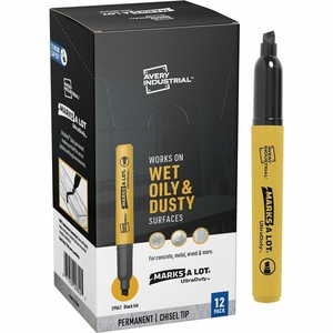 Marks-A-Lot, AVE29842, UltraDuty Permanent Markers, 12 / Carton