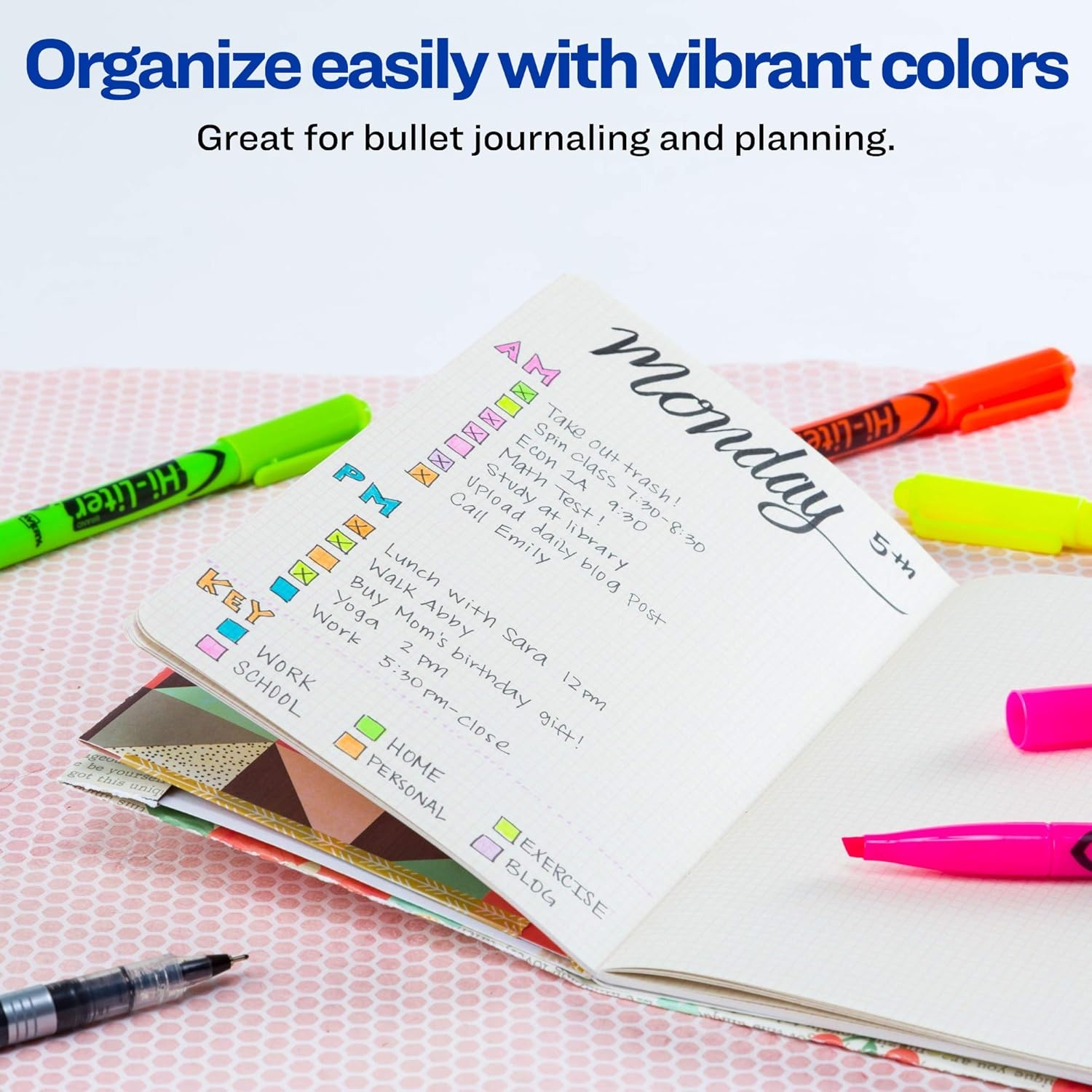 image:imageAVERY HiLiter PenStyle Highlighters Chisel Tip 6 Highlighters Assorted Colors 3 Packs 25602