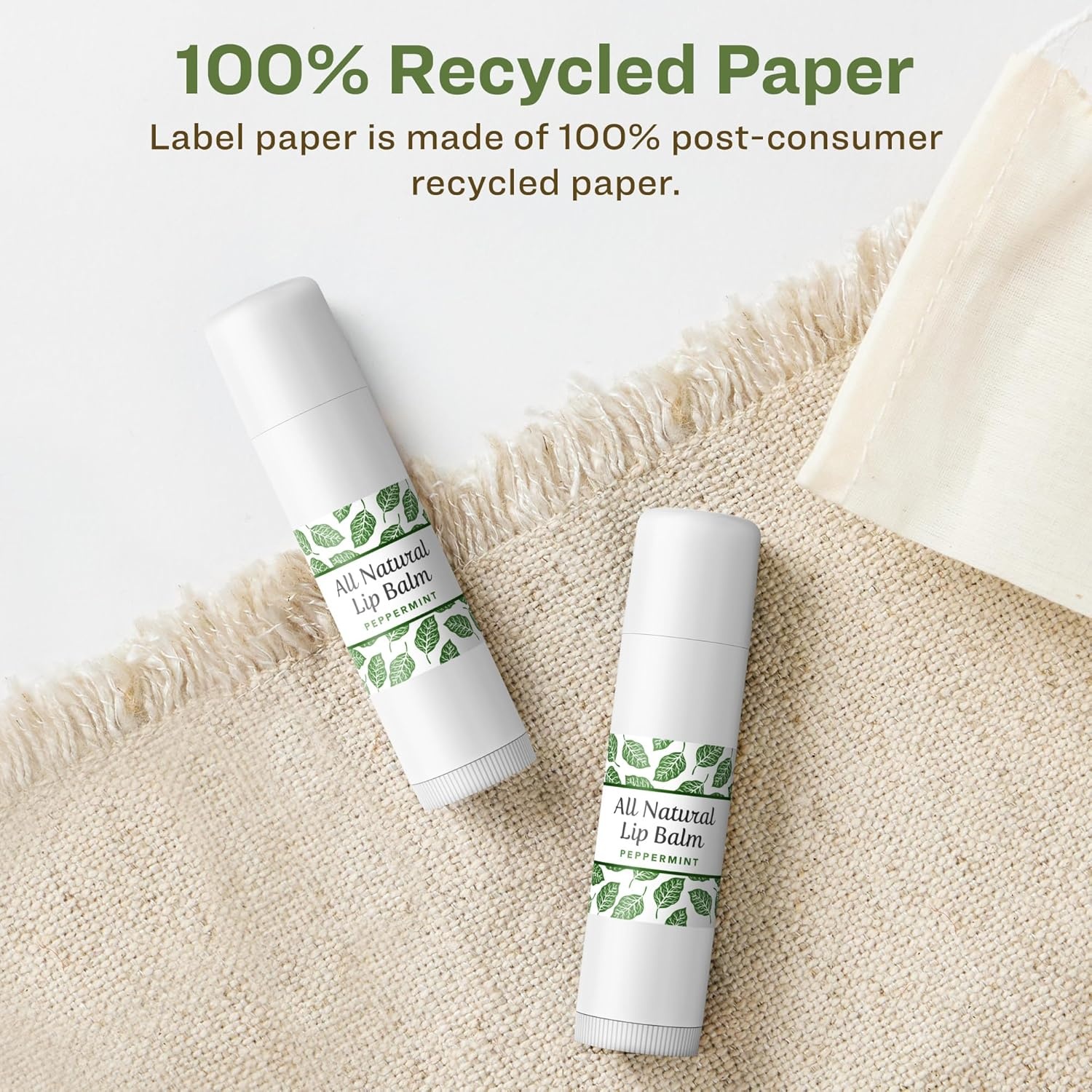 image:imageAvery EcoFriendly Matte White Recycled Square Labels 34 x 34 PrinttoTheEdge Matte White Labels Permanent Adhesive LaserInkjet Printable 800 Total8 000 labels