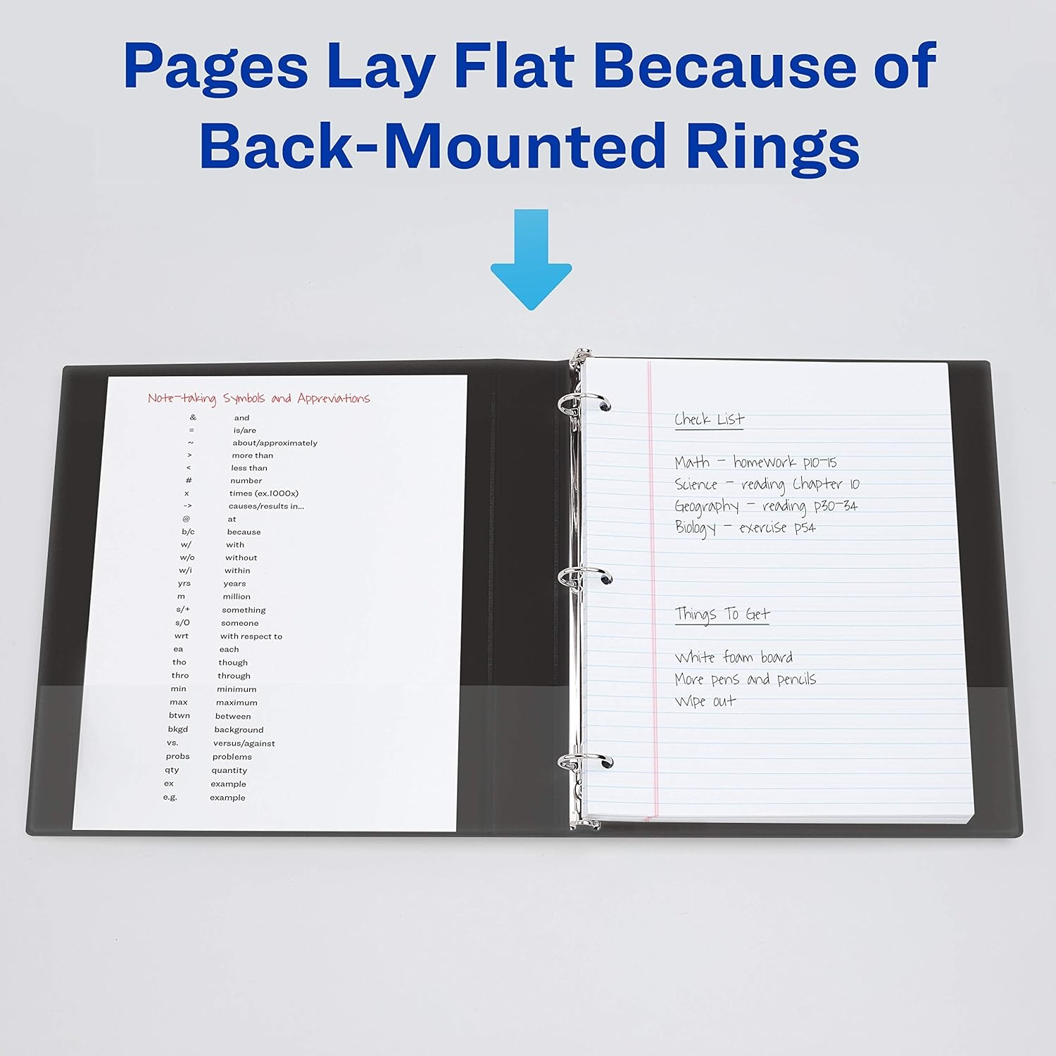 image:imageAvery HeavyDuty View 3 Ring Binder 2 Inch One Touch EZD Rings 540Sheet Capacity 28 Inch Wide Spine Customizable Clear Cover and Spine 1 Green Binder 796830