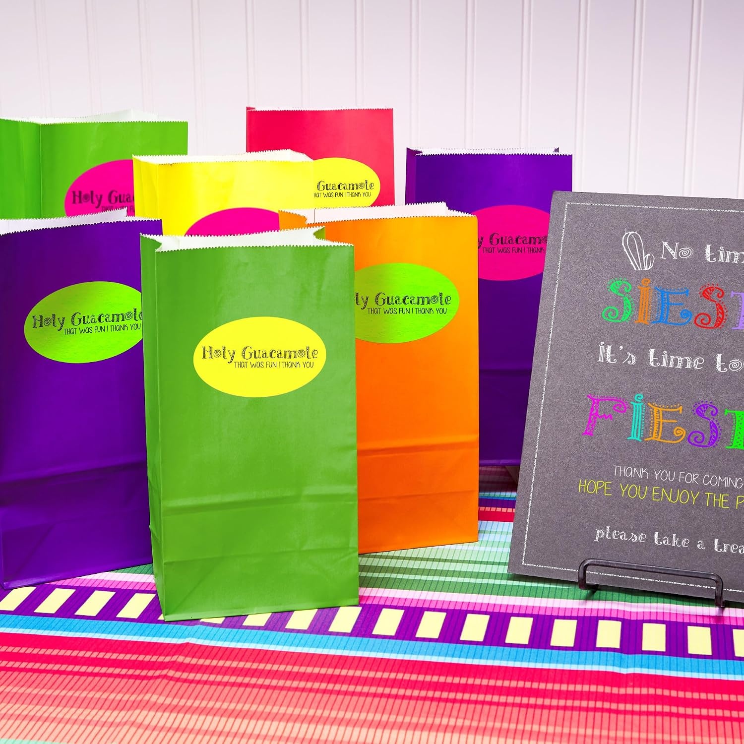 image:imageAvery Printable Shipping Labels 812 x 11 Assorted Neon Colors Magenta Green and Yellow Laser amp Inkjet Compatible 15 Blank Labels Total 5975Assorted