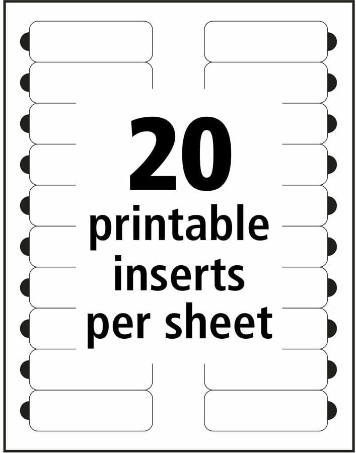image:imageThe Mighty Badge by Avery 1 x 3 Silver Name Tags 4 ID Badges 32 Inserts for Laser Printers 7120010 Badges Pack of 5
