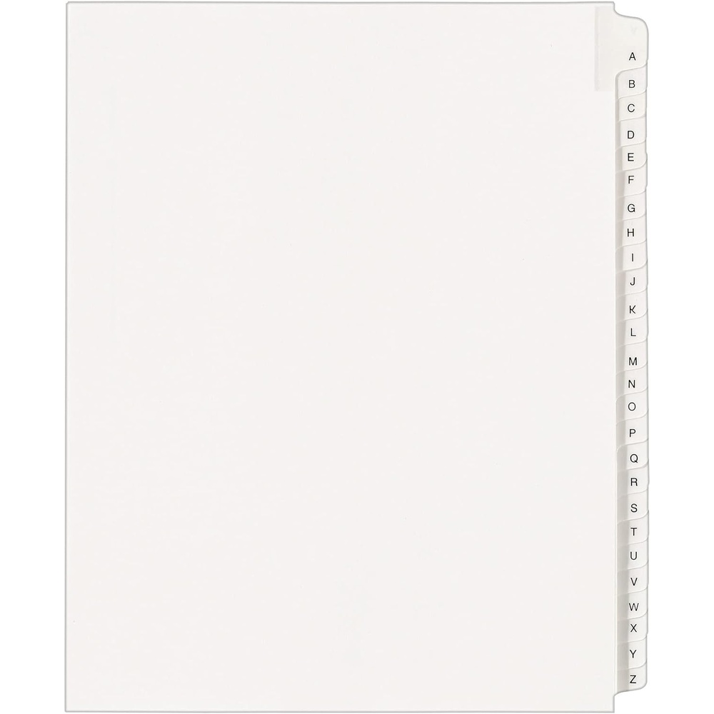 image:imageAvery AZ Legal Exhibit Dividers for 3 Ring Binders 25Tab Set Allstate Style 1 Binder Divider Set 01700