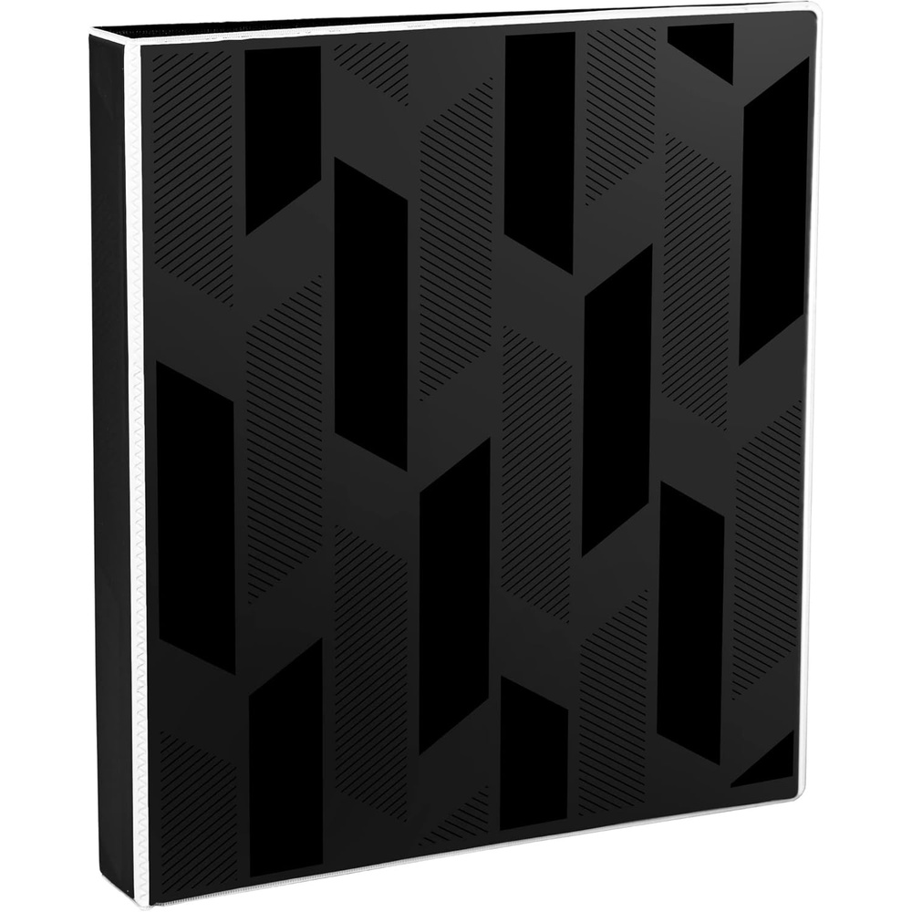 image:imageAvery Dual Effect HeavyDuty 3 Ring Binder 1 Inch Slant Rings Black Binder 032180