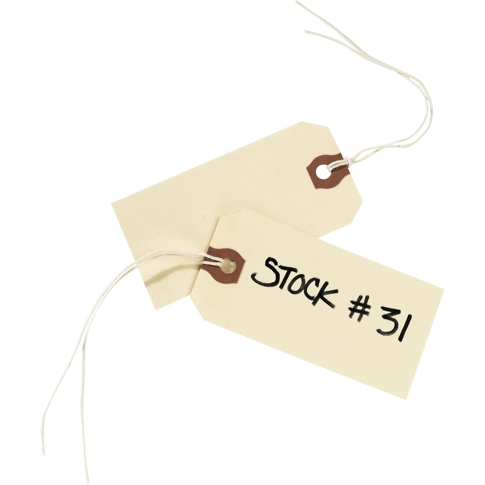 image:imageAvery Price Tags with String Attached 115 pt Stock 334 x 178 1000 Manila Hang Tags 12503