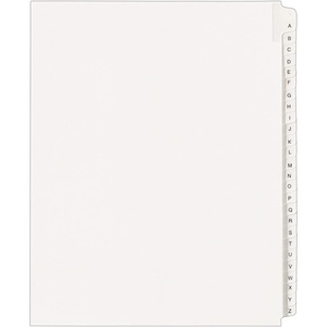 Avery A-Z Legal Exhibit Dividers for 3 Ring Binders, 25-Tab Set, Allstate Style, 1 Binder Divider Set (01700)