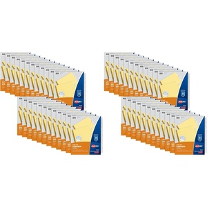 Avery Big Tab Insertable Dividers for 3 Ring Binders, 8-Tab Set, Buff Paper, Clear Tabs, 48 Sets of 11112 (11115)(48 Packs)