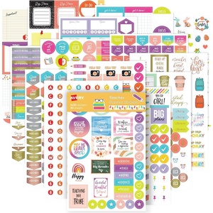 Avery Budget Planner Stickers Pack, 30 Sticker Sheets, 1,230 Total, Expense Tracker and Finance Planners, Journals or Calendars (6788)(Teacher Pack)