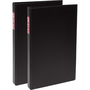 Avery Legal-Size Durable 3 Ring Binders, 1″ Round Rings, Holds 8.5″ x 14″ Paper, Black, 2 Pack (17709)(2 Pack)