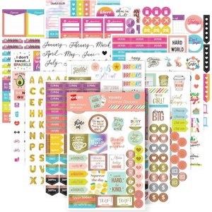 Avery Planner Stickers Variety Pack, 30 Sheets, 1,656 Productivity Stickers for Your Planner, Journal or Calendar (6785)(Variety Pack)