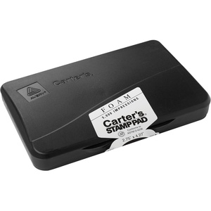 Carter’s Foam Black Stamp Pad, 2.75 x 4.27 Inches, 3 Pack (25603)(1 Pack)