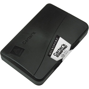 Carter’s Micropore Black Stamp Pad, 3.15 x 6.12 Inches (21282)(1)
