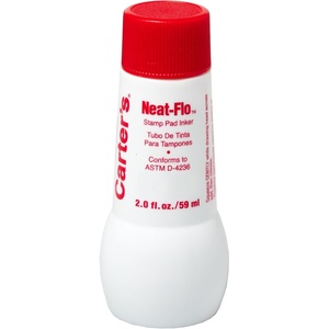 Carter’s Neat-Flo Stamp Pad Ink Refill for Red Stamp Pads (21447)