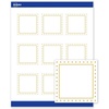 Gold Border with Gold Dots