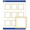 Multi-Lined Gold Border