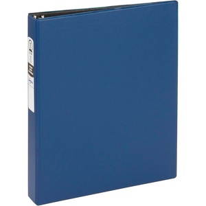 Avery Standard 3 Ring Binder, 1″ Round Rings, 175-Sheet Capacity, 1.4 Inch Wide Spine, 1 Blue Binder, Ideal for Lightweight Organization and Occasional Referencing (03300)(0)